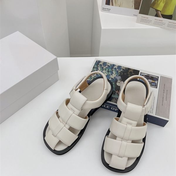 open toe hollow building leather cross velcro fashion shoes 70% off factory store online sale, Black
open toe hollow building leather cross velcro fashion shoes 70% off factory store online sale, Black