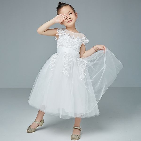 children's wedding dress summer performance girl's double shoulder lace mesh new princess fluffy skirt, Red;yellow
children's wedding dress summer performance girl's double shoulder lace mesh new princess fluffy skirt, Red;yellow