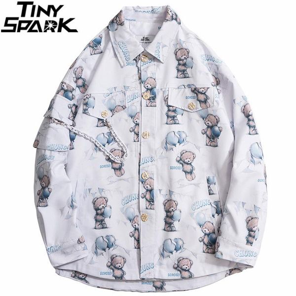 men's jackets hip hop streetwear jacket bear balloon letter print chain coat 2021 mens autumn harajuku casual thin white outwear, Black;brown
men's jackets hip hop streetwear jacket bear balloon letter print chain coat 2021 mens autumn harajuku casual thin white outwear, Black;brown