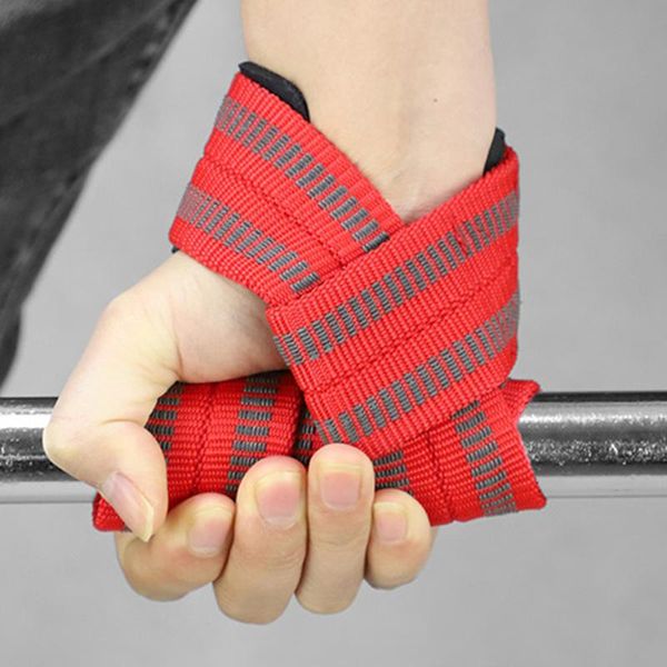 fitness durable nylon padded wrist brace adjustable hand protection band straps wristband gym training power lifting support, Black;red
fitness durable nylon padded wrist brace adjustable hand protection band straps wristband gym training power lifting support, Black;red