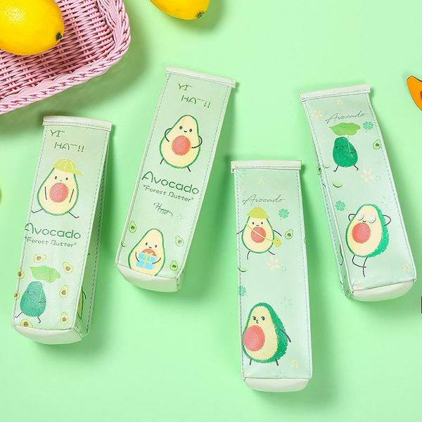 pencil bags 20pcs kawaii bag creative avocado cartoon milk box pouches leather pen case large pouch stationary supplies
pencil bags 20pcs kawaii bag creative avocado cartoon milk box pouches leather pen case large pouch stationary supplies