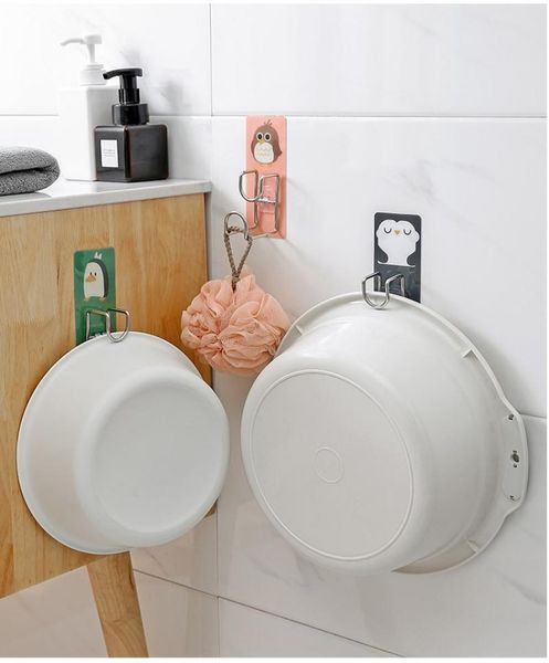 cartoon animal multipurpose hanger hook for basin sponge lid sticky bathroom storage organizer kitchen hooks & rails
cartoon animal multipurpose hanger hook for basin sponge lid sticky bathroom storage organizer kitchen hooks & rails