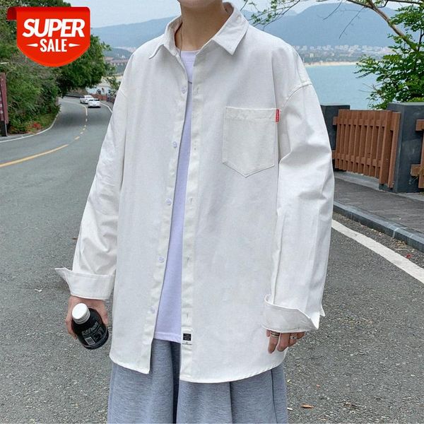 burst hong kong style jacket men's trend all-match long-sleeved casual shirt long #fh17, White;black
burst hong kong style jacket men's trend all-match long-sleeved casual shirt long #fh17, White;black