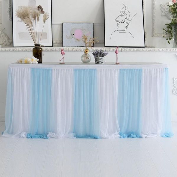 tulle table skirt wedding birthday party cake dessert banquet weddings partys home el decoration
tulle table skirt wedding birthday party cake dessert banquet weddings partys home el decoration