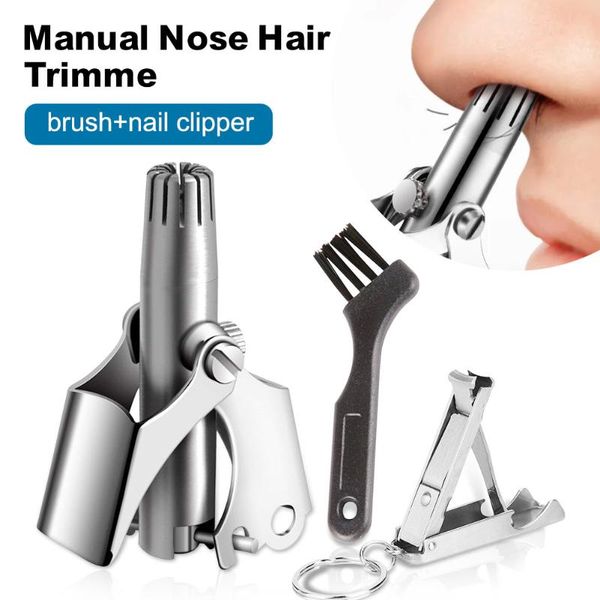 electric nose & ear trimmers hair trimmer for men cleaner stainless steel manual device mechanical shaving and removal tools
electric nose & ear trimmers hair trimmer for men cleaner stainless steel manual device mechanical shaving and removal tools