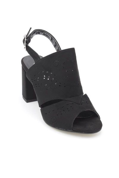 sandals 8 cm tokuklu women, Black