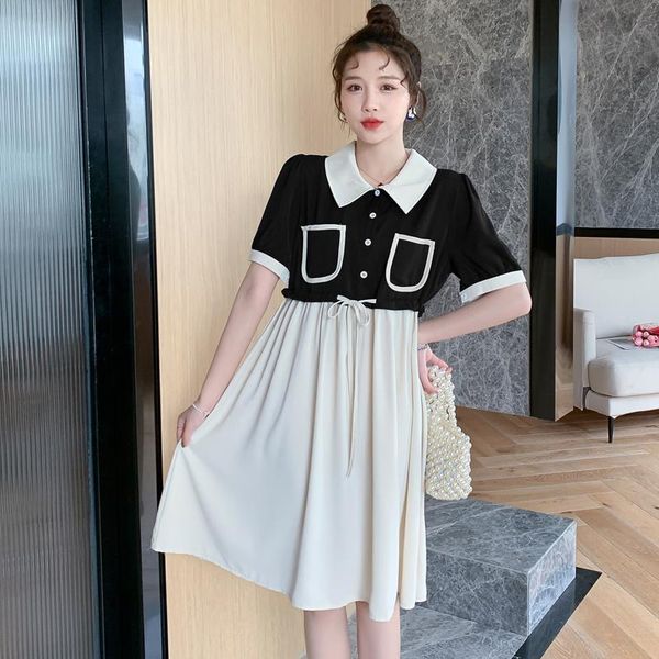 maternity dresses 265# clothes summer short sleeves turn down collar button open loose stylish dress pregnant women pregnancy, White
maternity dresses 265# clothes summer short sleeves turn down collar button open loose stylish dress pregnant women pregnancy, White