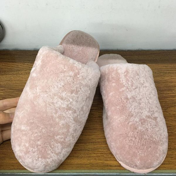 furry slippers real sheep fur slides winter women indoor flat sandals plush fashion high quality, Black
furry slippers real sheep fur slides winter women indoor flat sandals plush fashion high quality, Black