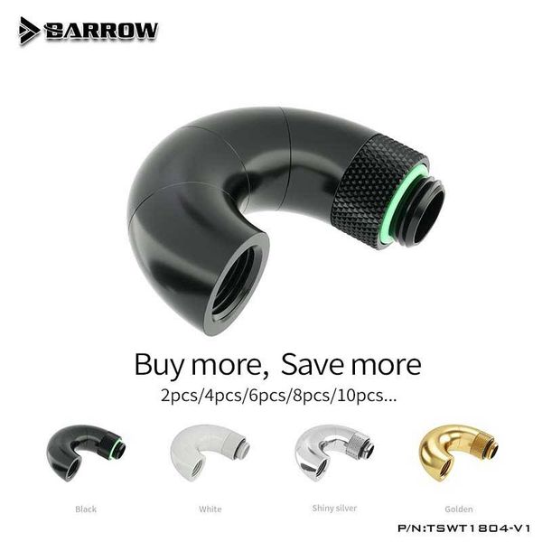 barrow tswt1804-v1,180 degree zigzag rotatable fitting,four-stage male to female fittings for water cooler pc fans & coolings
barrow tswt1804-v1,180 degree zigzag rotatable fitting,four-stage male to female fittings for water cooler pc fans & coolings