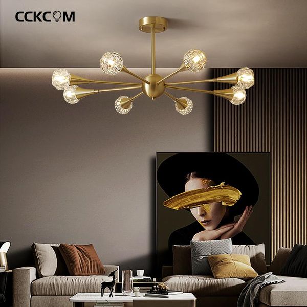 crystal led chandelier light luxury copper golden lustre molecular living dining room ceiling hanging lamp home fixture pendant lamps
crystal led chandelier light luxury copper golden lustre molecular living dining room ceiling hanging lamp home fixture pendant lamps