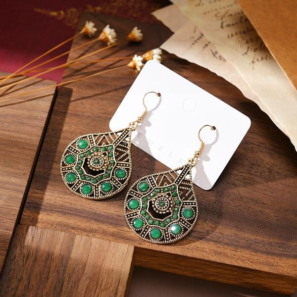 dangle & chandelier water drop retro rhinestone earrings female bohemian women ethnic vintage metal alloy ear jewelry boucle oreille femme, Silver
dangle & chandelier water drop retro rhinestone earrings female bohemian women ethnic vintage metal alloy ear jewelry boucle oreille femme, Silver