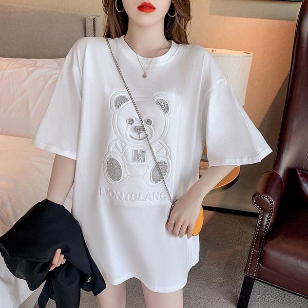 women's t-shirt will - summer fashion bear print harajuku casual street wear female white shirt
women's t-shirt will - summer fashion bear print harajuku casual street wear female white shirt
