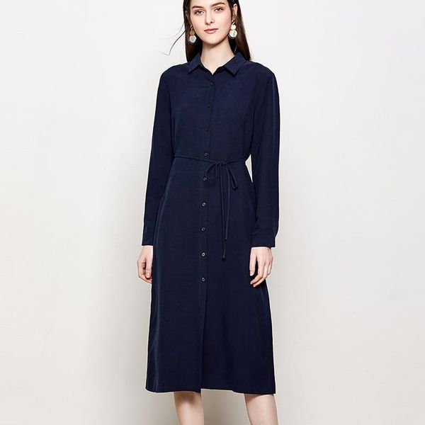 casual dresses 2021 spring silk dress 50% mulberry women long sleeve turn-down collar shirt /l/xl, Black;gray
casual dresses 2021 spring silk dress 50% mulberry women long sleeve turn-down collar shirt /l/xl, Black;gray