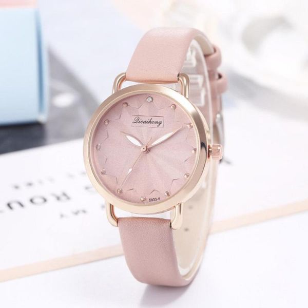 simple round clock relogio feminino ladies creative leaf fashion leather watch women's student quartz analog wrist xb40 wristwatches, Slivery;brown
simple round clock relogio feminino ladies creative leaf fashion leather watch women's student quartz analog wrist xb40 wristwatches, Slivery;brown