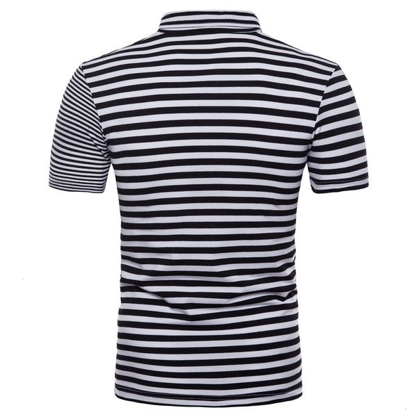 men's polos e-baihui men polo shirt summer business casual white black striped short sleeve pure work cl p792
men's polos e-baihui men polo shirt summer business casual white black striped short sleeve pure work cl p792