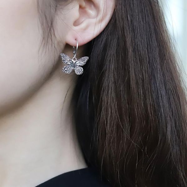 hoop & huggie vintage 90s butterfly alloy punk goth earrings for women girl trendy harajuku cool hip hop animal 2021 jewelry, Golden;silver
hoop & huggie vintage 90s butterfly alloy punk goth earrings for women girl trendy harajuku cool hip hop animal 2021 jewelry, Golden;silver