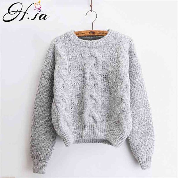 h.sa women sweaters warm pullover and jumpers crewneck mohair pullover twist pull jumpers autumn knitted sweaters christmas 210918, White;black
h.sa women sweaters warm pullover and jumpers crewneck mohair pullover twist pull jumpers autumn knitted sweaters christmas 210918, White;black
