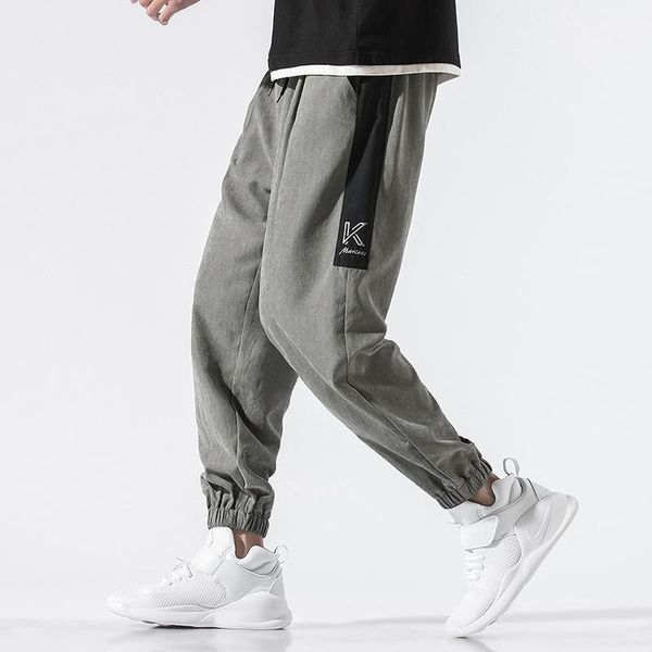 wholesale sweatpants men soild color brand hip hop jogger capri-pants men's korean version straight loose pants pantalon hombre, Black
wholesale sweatpants men soild color brand hip hop jogger capri-pants men's korean version straight loose pants pantalon hombre, Black