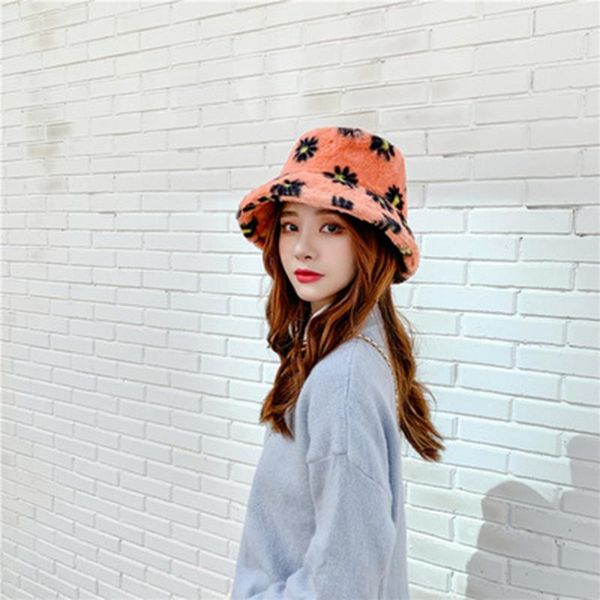 wide brim hats 2021 winter panama bob cute korean version women fisherman's sweet keep warm lamb little daisy hat bucket fashion sun, Blue;gray
wide brim hats 2021 winter panama bob cute korean version women fisherman's sweet keep warm lamb little daisy hat bucket fashion sun, Blue;gray