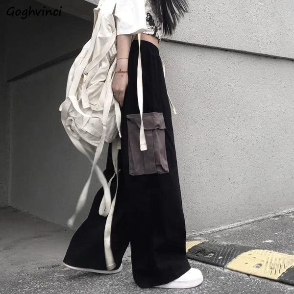 women's pants & capris casual women cargo pockets patchwork japanese style chic harajuku elastic waist daily trousers female ulzzang, Black;white
women's pants & capris casual women cargo pockets patchwork japanese style chic harajuku elastic waist daily trousers female ulzzang, Black;white
