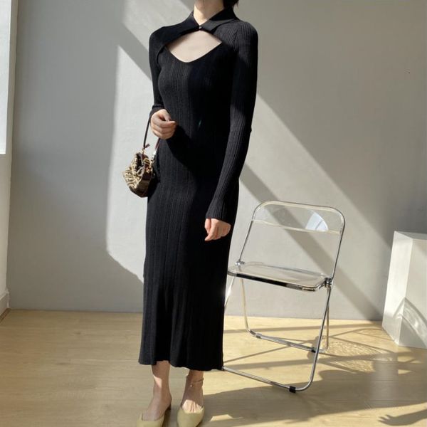 women's knits & tees hollow out knitted dress women elegant slim long sleeve solid color sweater autumn winter female midi lz, White
women's knits & tees hollow out knitted dress women elegant slim long sleeve solid color sweater autumn winter female midi lz, White