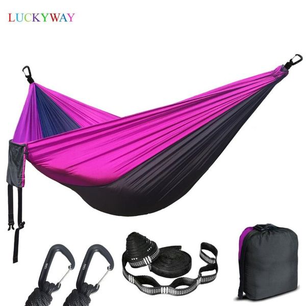 hammocks 2021 drop lightweight nylon parachute hammock camping garden hamac double person hamak for outdoor furniture
hammocks 2021 drop lightweight nylon parachute hammock camping garden hamac double person hamak for outdoor furniture