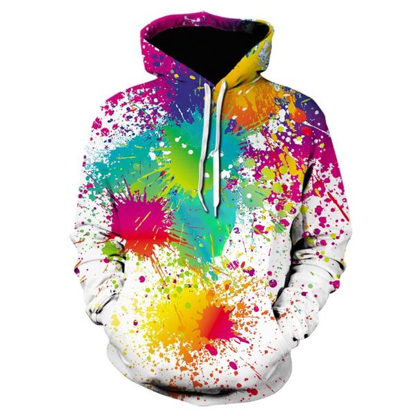men's hoodies & sweatshirts 3d men colorful paint splatter print 2021 hip hop streetwear pullovers hoodie coats plus size s-6xl, Black
men's hoodies & sweatshirts 3d men colorful paint splatter print 2021 hip hop streetwear pullovers hoodie coats plus size s-6xl, Black