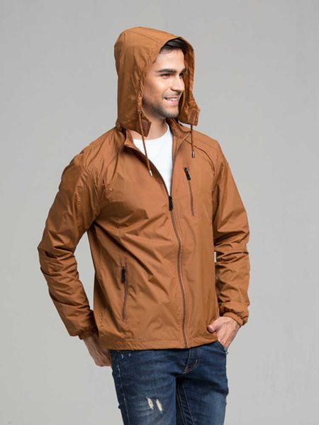 waterproof jacket 2020 autumn mens hooded jackets slim long sleeve homme trendy windbreaker coat brand clothing drop shipping x0621, Black;brown
waterproof jacket 2020 autumn mens hooded jackets slim long sleeve homme trendy windbreaker coat brand clothing drop shipping x0621, Black;brown