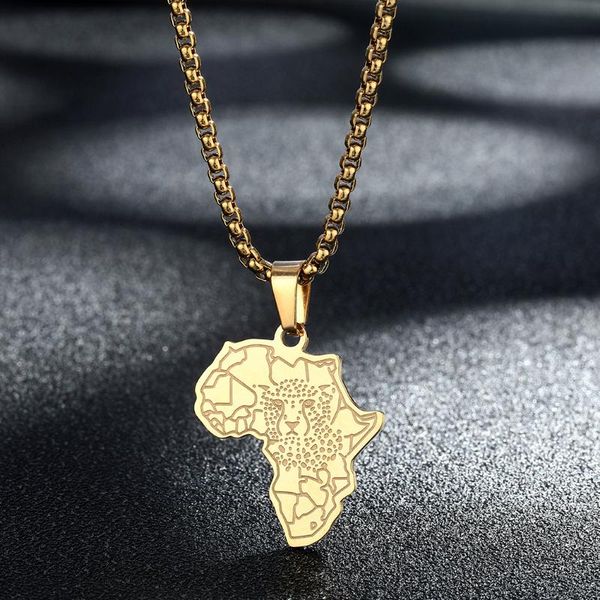 pendant necklaces african map with tiger face men necklace stainless steel jewelry punk style south africa hiphop pendants, Silver
pendant necklaces african map with tiger face men necklace stainless steel jewelry punk style south africa hiphop pendants, Silver