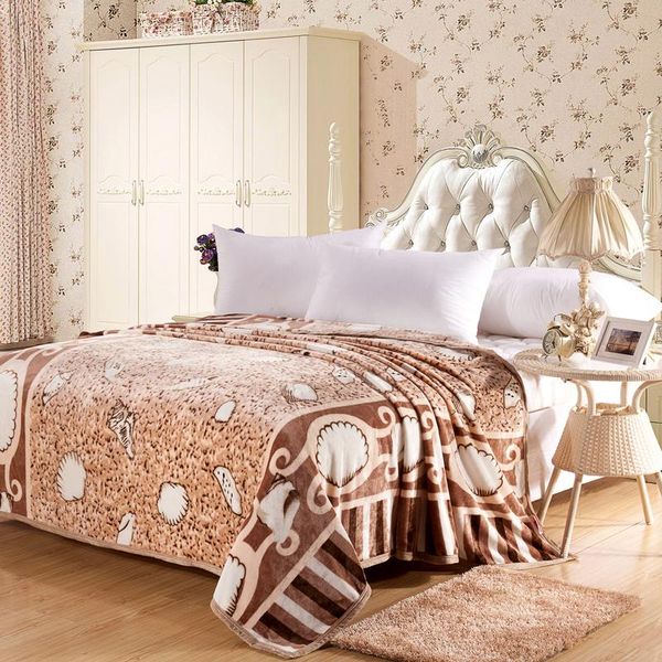 blankets shell thicken plush bedspread blanket 200x230cm density super soft flannel for the sofa/bed/car
blankets shell thicken plush bedspread blanket 200x230cm density super soft flannel for the sofa/bed/car