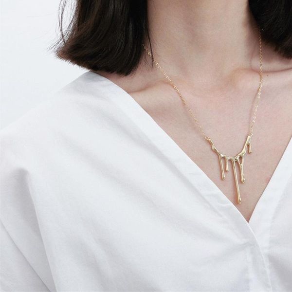 pendant necklaces vintage drop wax necklace goth women jewelry elegant waterdrop chains gold index choker fashion female gift, Silver
pendant necklaces vintage drop wax necklace goth women jewelry elegant waterdrop chains gold index choker fashion female gift, Silver