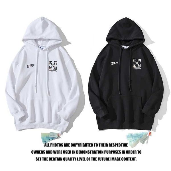 20ss new off digital small wrinkle chrysanthemum split arrow men's and women's hooded pullover, Black
20ss new off digital small wrinkle chrysanthemum split arrow men's and women's hooded pullover, Black