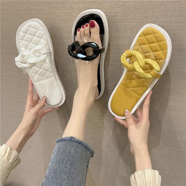 slippers casual low shoes slides slipers women platform luxury flat 2021 soft pu chain fashion basic rubber woman fem, Black
slippers casual low shoes slides slipers women platform luxury flat 2021 soft pu chain fashion basic rubber woman fem, Black