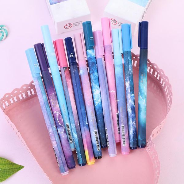 gel pens 6pcs 12pcs/set kawaii constellation stationery starry for girl gift studen manga sakura stylo caneta office
gel pens 6pcs 12pcs/set kawaii constellation stationery starry for girl gift studen manga sakura stylo caneta office