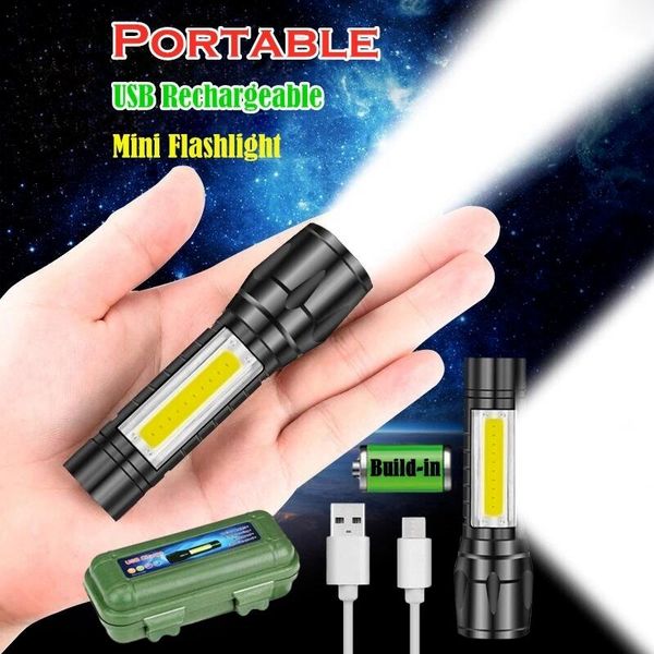 flashlights torches built in battery led mini zoom waterproof aluminum 3 modes torch rechargeable for camping usb cabling, cyclin
flashlights torches built in battery led mini zoom waterproof aluminum 3 modes torch rechargeable for camping usb cabling, cyclin