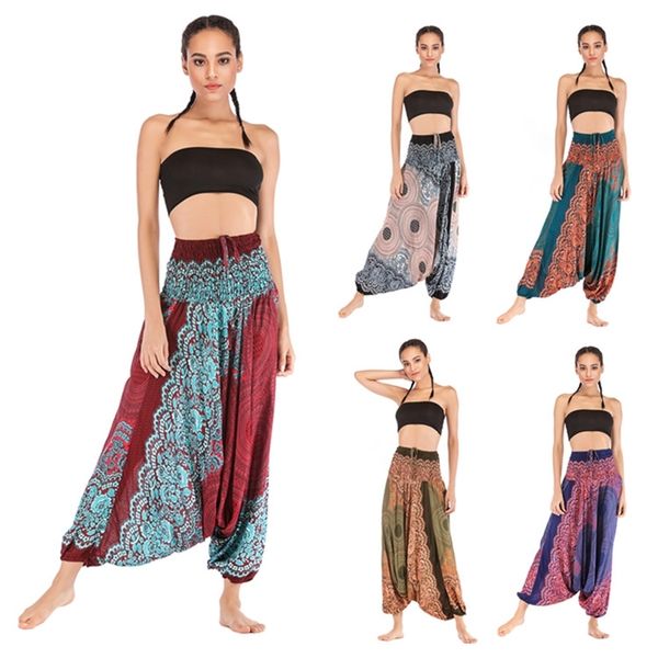 thailand india female casual loose big fork pants bohemia floral printed elastici waist ladies lace up dance trouses harem 210604, Black;white
thailand india female casual loose big fork pants bohemia floral printed elastici waist ladies lace up dance trouses harem 210604, Black;white