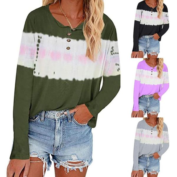 women's t-shirt 2021 autumn women casual long sleeve color block button o neck pullover t shirt female vintage sleeves blusa, White
women's t-shirt 2021 autumn women casual long sleeve color block button o neck pullover t shirt female vintage sleeves blusa, White