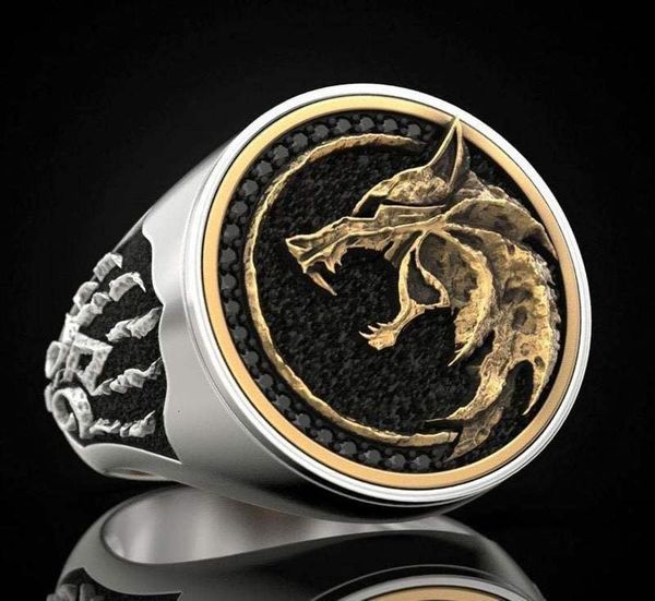 brocade wizard hunter cloud wolf claw ring viking warrior two color men's ring, Slivery;golden
brocade wizard hunter cloud wolf claw ring viking warrior two color men's ring, Slivery;golden