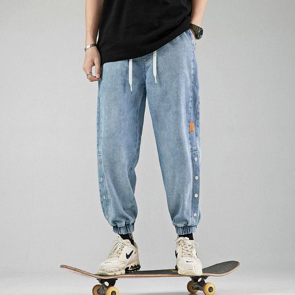men's pants hip hop jeans men fashion casual harem joggers denim trousers streetwear sweatpants male plus size korean clothing, Black
men's pants hip hop jeans men fashion casual harem joggers denim trousers streetwear sweatpants male plus size korean clothing, Black