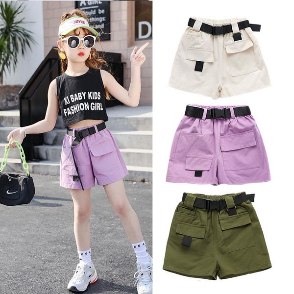 kids summer children's cargo shorts for girls fashion teens girl causal with belt black purple beige color 4 6 8 10 13yrs
kids summer children's cargo shorts for girls fashion teens girl causal with belt black purple beige color 4 6 8 10 13yrs