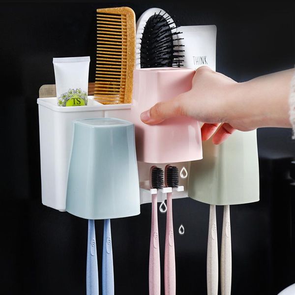 bathroom shelves accessories toothbrush holder with mouthwash cup wall mounted razor toothpaste rack organizer stand
bathroom shelves accessories toothbrush holder with mouthwash cup wall mounted razor toothpaste rack organizer stand
