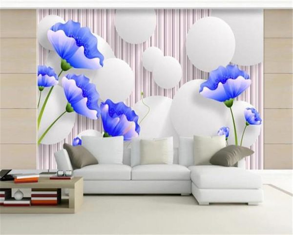 wallpapers 3d bedroom wallpaper blue flowers simple mural tv background wall decoration
wallpapers 3d bedroom wallpaper blue flowers simple mural tv background wall decoration