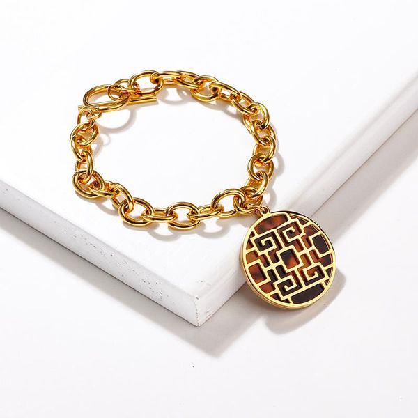 baoyan fashion bracelets woman 2021 gold chain on hand pendant charm stainless steel leopard for women link,, Black
baoyan fashion bracelets woman 2021 gold chain on hand pendant charm stainless steel leopard for women link,, Black