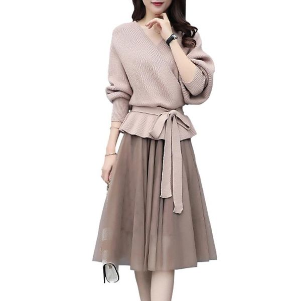 casual dresses large suit female fat fairy sweater mesh half-length in spring and autumn of 2021, Black;gray
casual dresses large suit female fat fairy sweater mesh half-length in spring and autumn of 2021, Black;gray