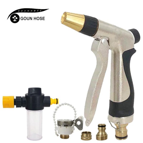 watering equipments goun hose metal garden spray gun household high pressure sprinkler foam car wash nozzle water jet tools
watering equipments goun hose metal garden spray gun household high pressure sprinkler foam car wash nozzle water jet tools