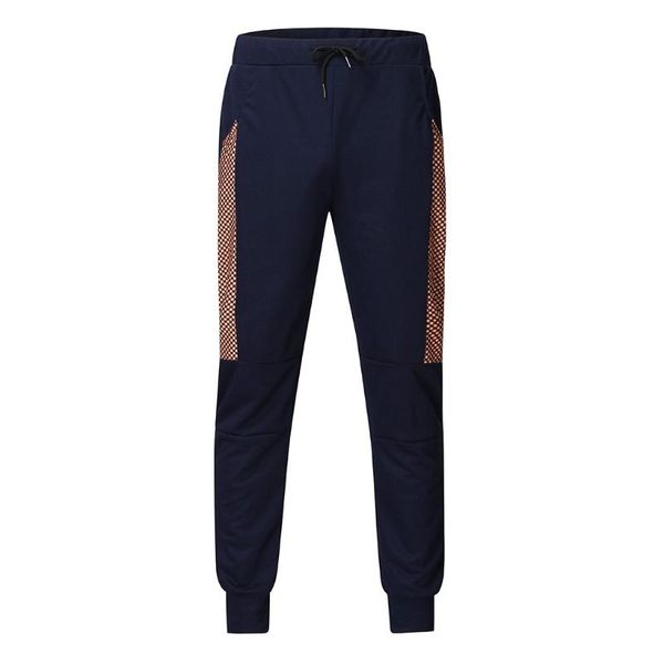 men's pants men slim fit drawstring straight casual printed sport long pocket trousers patchwork, Black
men's pants men slim fit drawstring straight casual printed sport long pocket trousers patchwork, Black