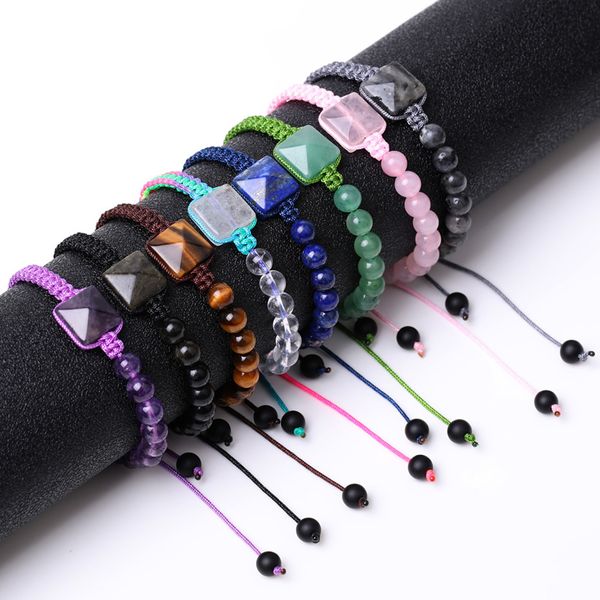 braided natural stone bracelet for women men amethysts obsidian healing pyramid charm rope wrap crystal bracelet friendship yoga, Golden;silver
braided natural stone bracelet for women men amethysts obsidian healing pyramid charm rope wrap crystal bracelet friendship yoga, Golden;silver