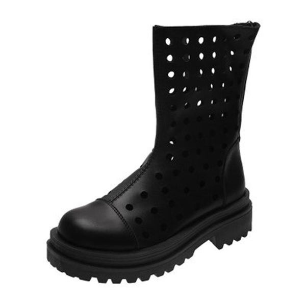 boots female summer thin breathable mesh hollow cool boots, spring version ankle, Black
boots female summer thin breathable mesh hollow cool boots, spring version ankle, Black