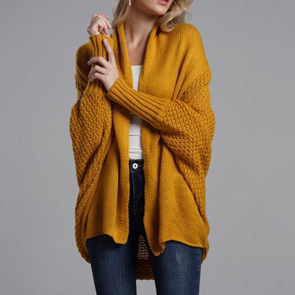 women's knits & tees xuxi women large woolen sweater bat sleeve retail clothing long coat winter jacket spring autumn 2021 e376, White
women's knits & tees xuxi women large woolen sweater bat sleeve retail clothing long coat winter jacket spring autumn 2021 e376, White