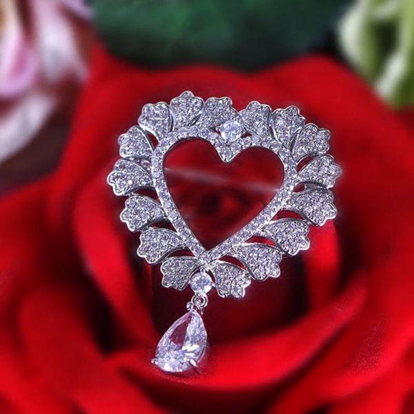pins, brooches fashion romantic heart brooch for women wedding gift metal cubic zirconia lapel pins jewelry wholesale, Gray
pins, brooches fashion romantic heart brooch for women wedding gift metal cubic zirconia lapel pins jewelry wholesale, Gray